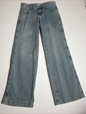 PacSun Casey Low Rise Baggy Jeans Women’s Size 24 Light Wash Wide Leg Denim